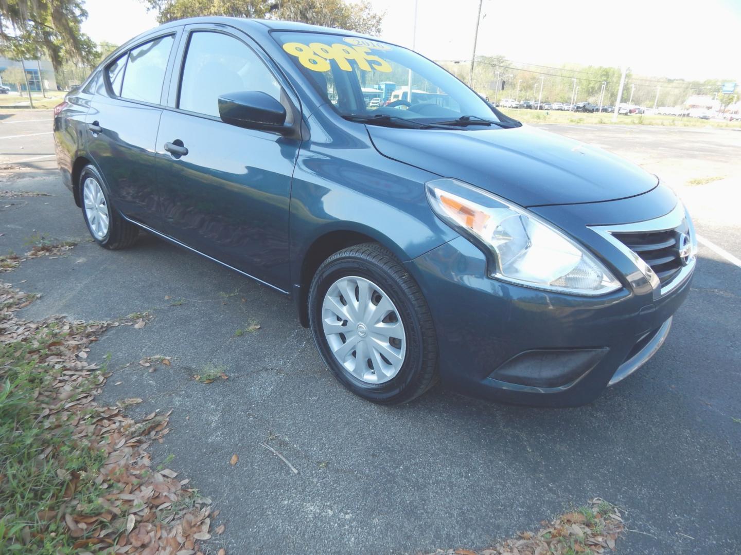 2016 Blue /Gray Nissan Versa S (3N1CN7AP4GL) with an 1.6L 4 cyl. engine, Automatic transmission, located at 3120 W Tennessee St, Tallahassee, FL, 32304-1002, (850) 575-6702, 30.458841, -84.349648 - Used Car Supermarket is proud to present you with this loaded immaculate 2016 Nissan Versa S automatic with low miles. Used Car Supermarket prides itself in offering you the finest pre-owned vehicle in Tallahassee. Used Car Supermarket has been locally family owned and operated for over 48 years. Ou - Photo#0